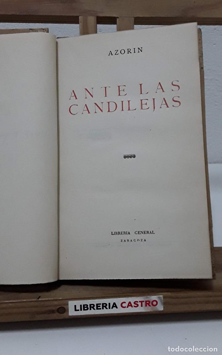 Libros: Ante las candilejas - Azor&iacute;n - Foto 1