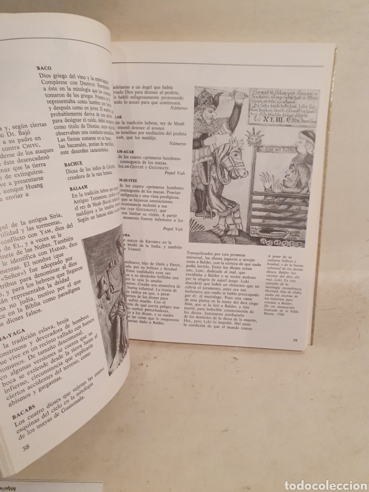 Libros: QUIEN ES QUIEN EN LA MITOLOGIA. MICHAEL SENIOR. 1987. - Foto 5