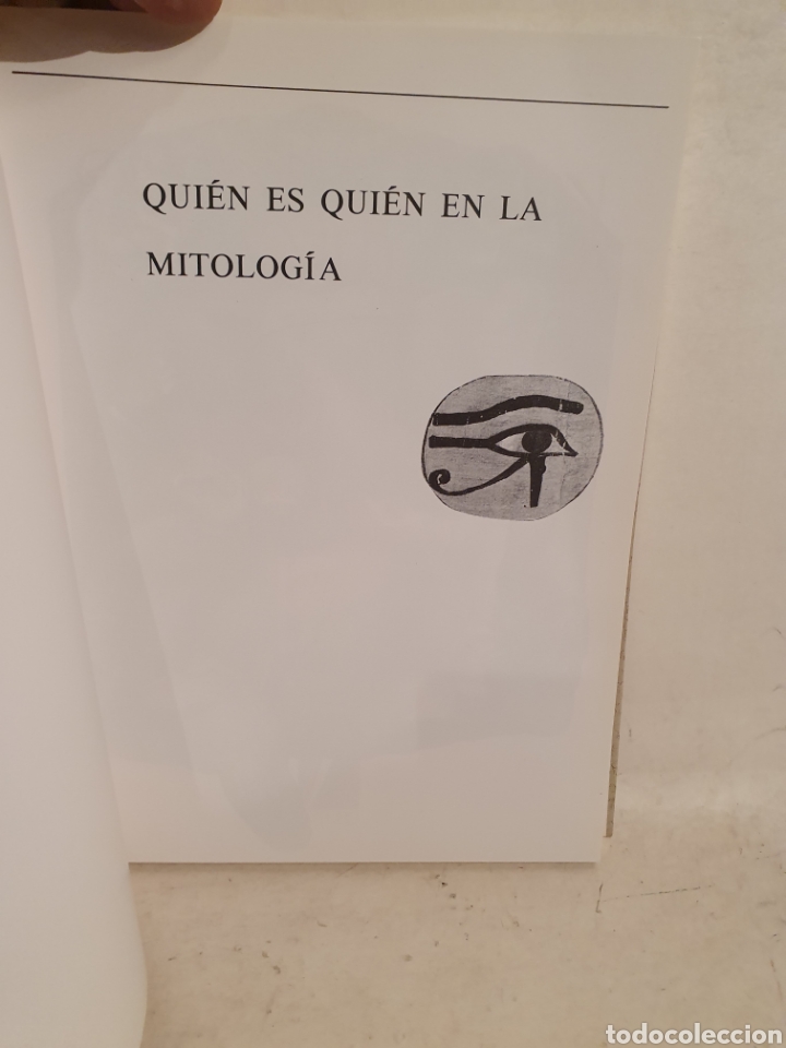 Libros: QUIEN ES QUIEN EN LA MITOLOGIA. MICHAEL SENIOR. 1987. - Foto 9