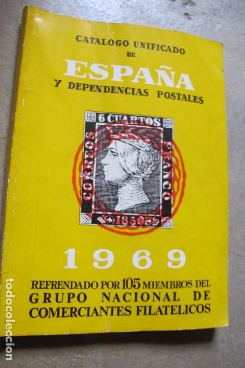 Libros: CATALOGO DE ESPA&Ntilde;A Y DEPENDENCIAS POSTALES. 1969