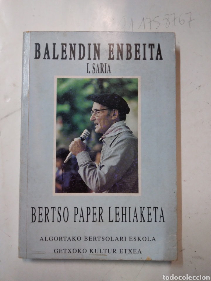Libros: Balanc&iacute;n En esta,Bertso paper lehiaketa - Foto 1