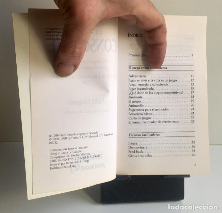 Libros: EL JUEGO CONSCIENTE. Fidel Delgado - Foto 3