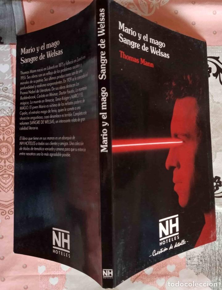 Libros: MARIO Y EL MAGO. SANGRE DE WELSAS - THOMAS MANN (1990) - Foto 1