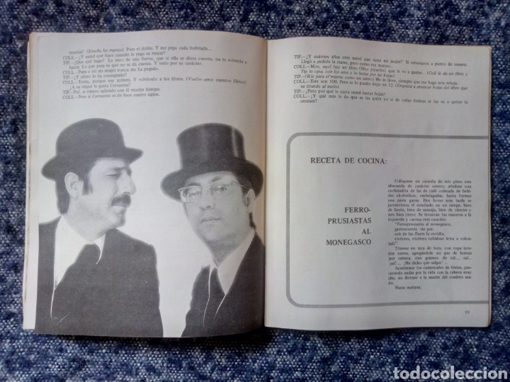 Libros: FIRMADO EL LIBRO DE TIP Y COLL EDICIONES 99 1974. D&aacute;me la manita pepelu&iacute; - Foto 4