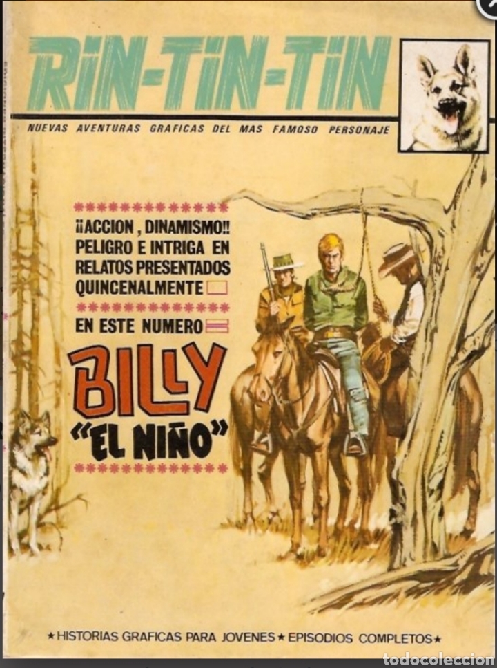 Libros: Portada Original Rin-Tin-Tin L&oacute;pez Esp&iacute; - Foto 3