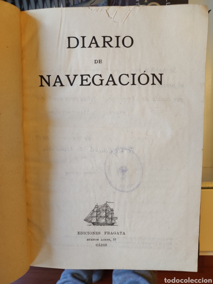 Libros: Diario de Navegaci&oacute;n. 1950. Sin utilizar - Foto 3