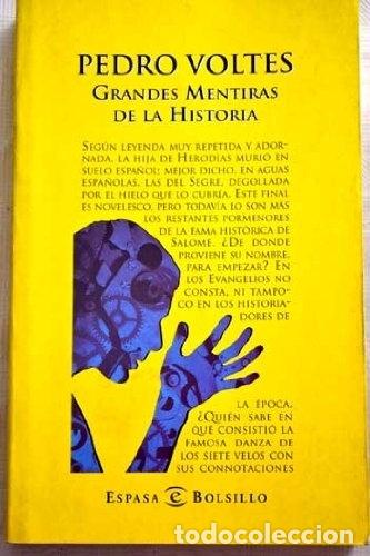Libros: Grandes mentiras de la Historia - Pedro Voltes - Foto 1