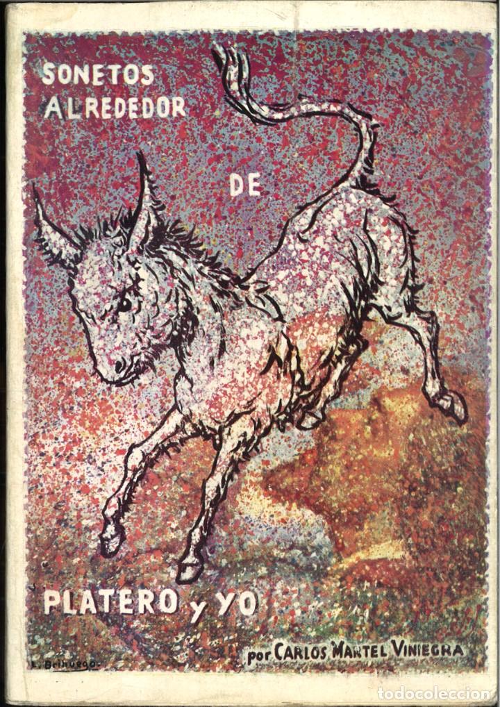 Libros: SONETOS ALREDEDOR DE PLATERO Y YO. Carlos Martel Viniegra - Foto 1