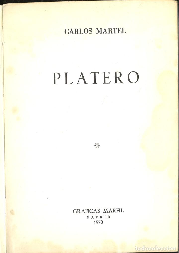 Libros: SONETOS ALREDEDOR DE PLATERO Y YO. Carlos Martel Viniegra - Foto 2