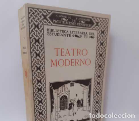 Libros: TEATRO MODERNO - JULI&Aacute; MART&Iacute;NEZ, EDUARDO (SELECCI&Oacute;N) - Foto 1