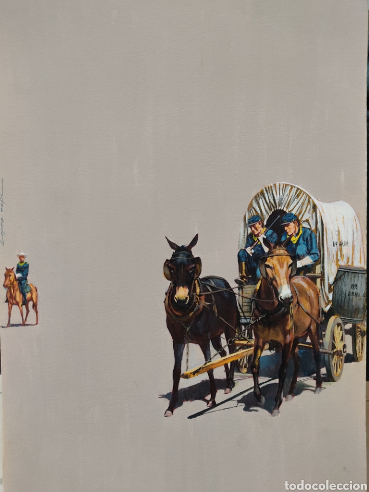 Libros: Portada Original Rin-Tin-Tin L&oacute;pez Esp&iacute; - Foto 1