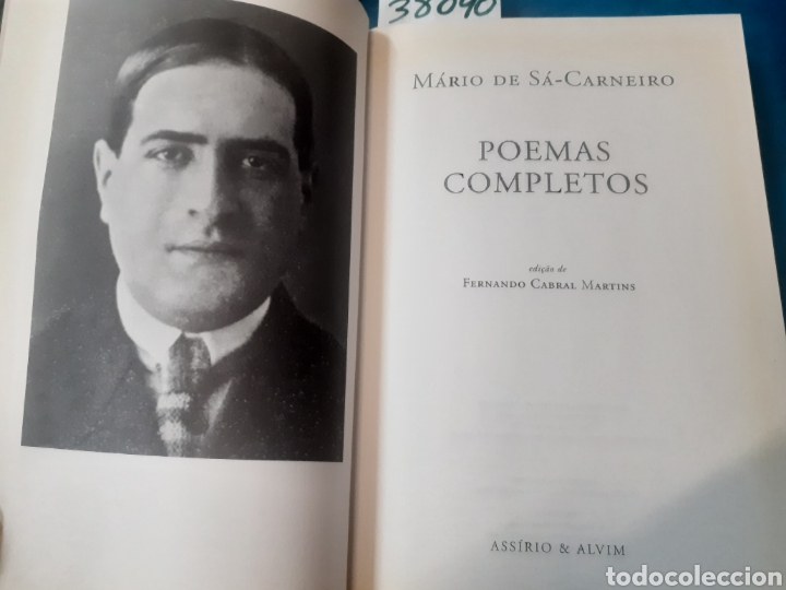 Libros: POEMAS COMPLETOS - SA CARNEIRO,M&aacute;rio de - Foto 4