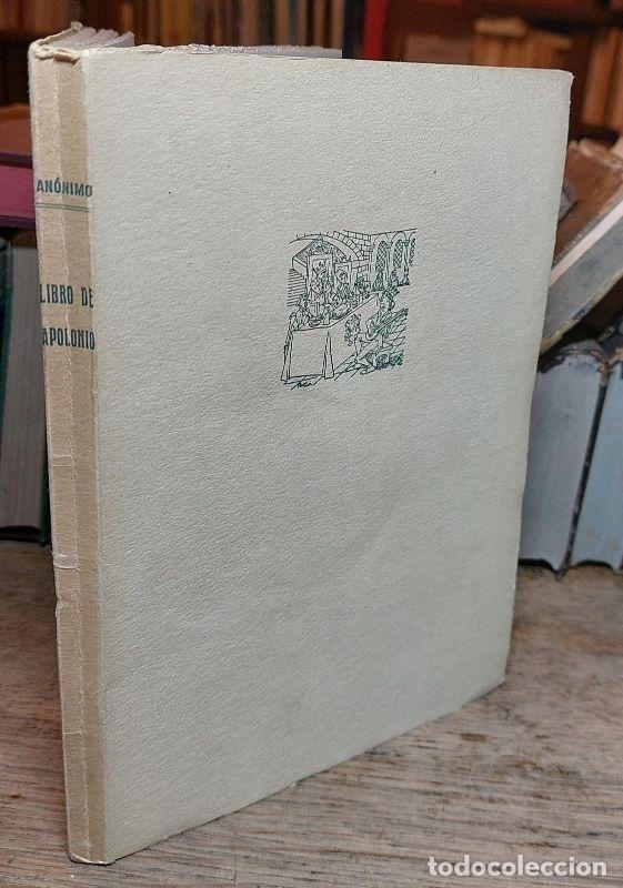 Libros: LIBRO DE APOLONIO. Texto &iacute;ntegro en versi&oacute;n de Pablo Caba&ntilde;as. - AN&Oacute;NIMO. - Foto 1