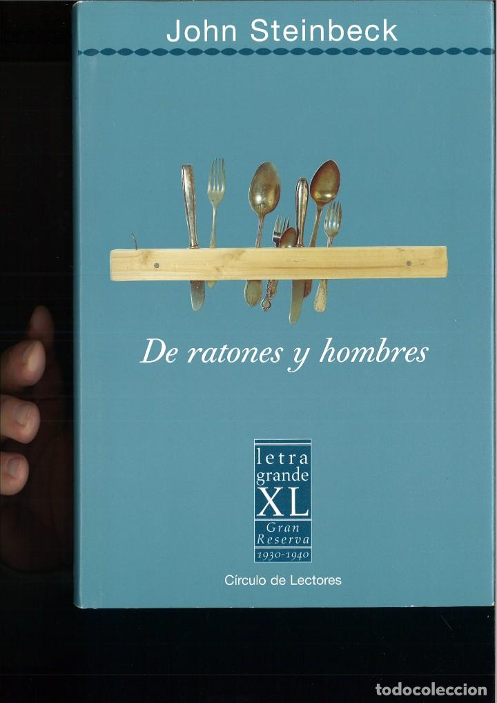 Libros: DE RATONES Y HOMBRES. John Steinbeck - Foto 1