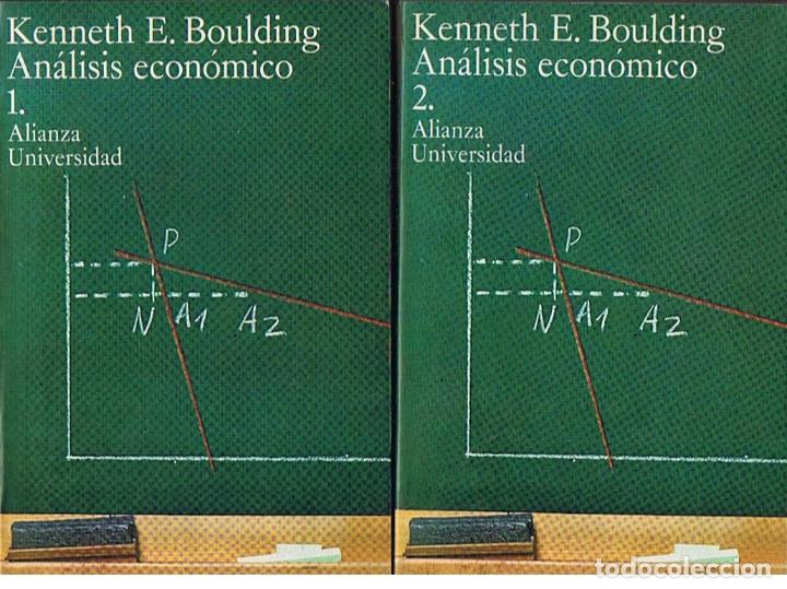 Libros: AN&Aacute;LISIS ECON&Oacute;MICO. 2 Tomos. - Boulding. Kenneth E. - Foto 1