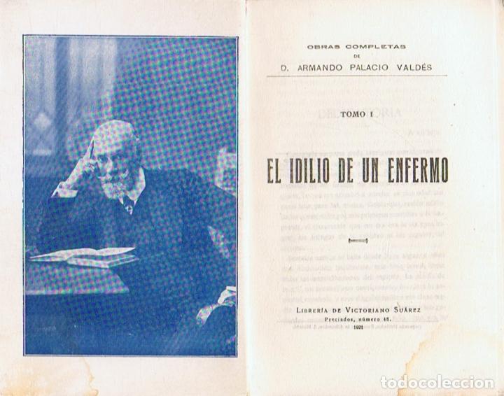 Libros: EL IDILIO DE UN ENFERMO - Palacio Vald&eacute;s. Armando - Foto 1