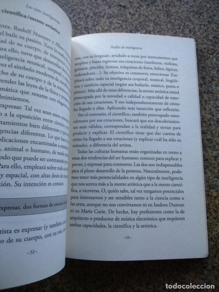 Libros: LAS SIETE INTELIGENCIAS - SIETE MANERAS DE AFRONTAR LA VIDA -- EDUARDO MARTI -- 2012 -- - Foto 2