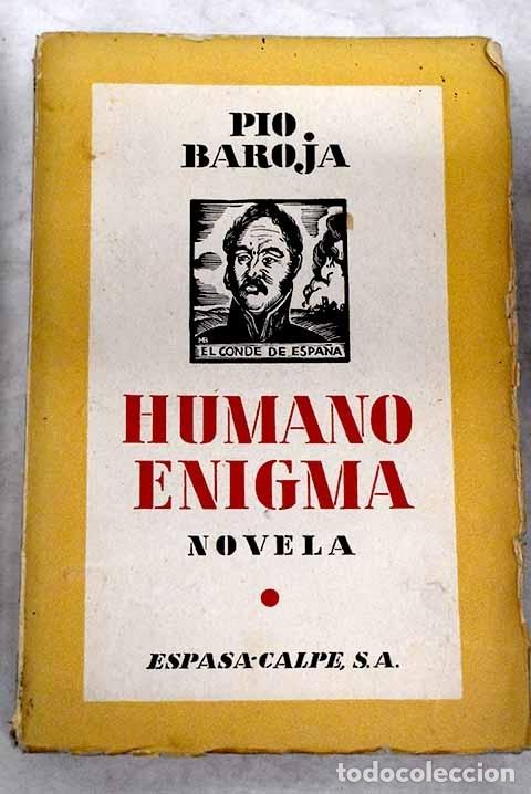 Libros: Humano enigma.- Baroja, P&iacute;o - Foto 1