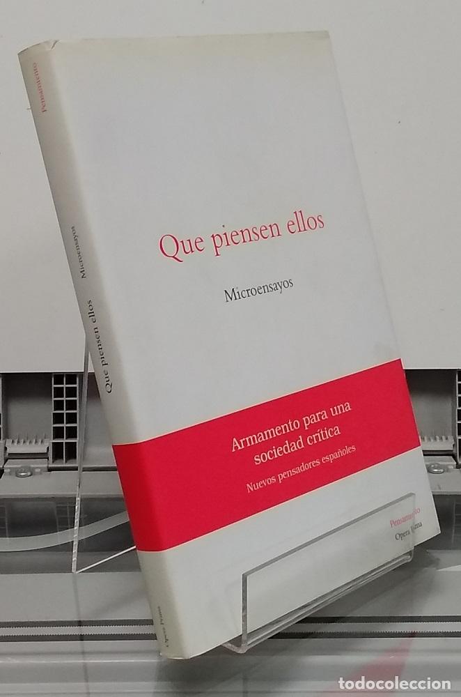 Libros: Que piensen ellos. Microensayos - vvaa - Foto 1