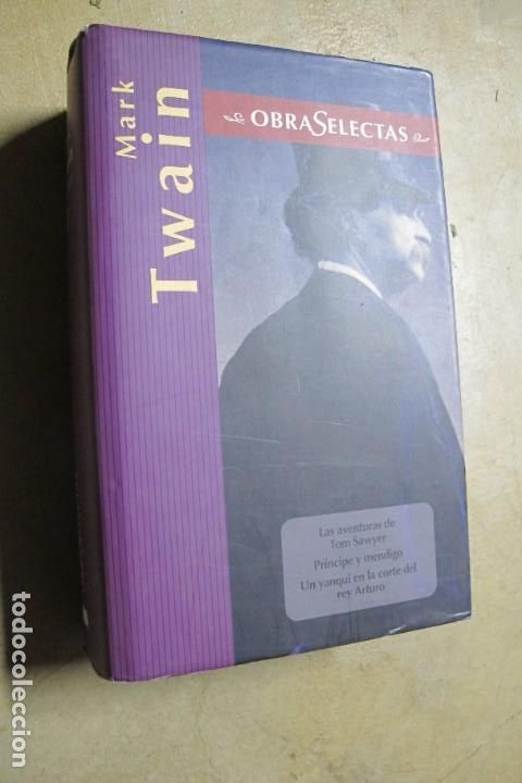 Libros: MARK TWAIN. OBRAS SELECTAS. EDIMAT TOMAZO - Foto 1
