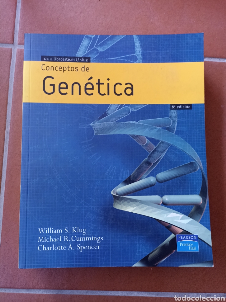 Libros: Conceptos de gen&eacute;tica, William A.Klug edit.Pearson Prentice Hall - Foto 1