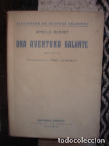 Libros: BENNETT, ARNOLD - Una aventura galante - Foto 1