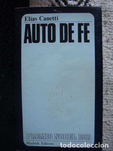 Libros: CANETTI, EL - Auto de fe - Foto 1