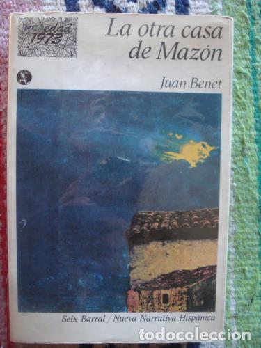 Libros: BENET, JUAN - La otra casa de Maz&oacute;n. - Foto 1