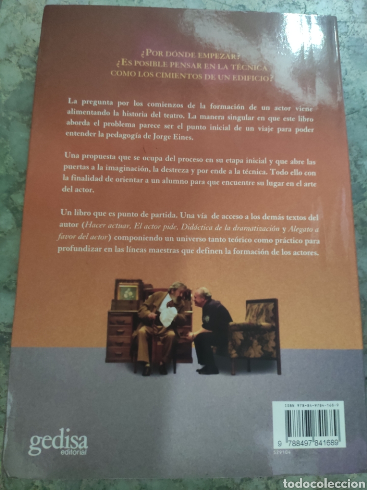 Libros: La Formaci&oacute;n del Actor. Jorge Elines - Foto 2