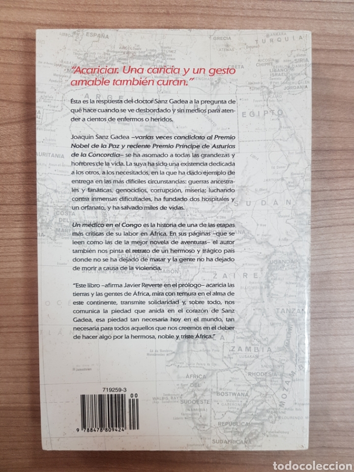 Libros: UN MEDICO EN EL CONGO . JOAQUIN SANZ GADEA - Foto 2
