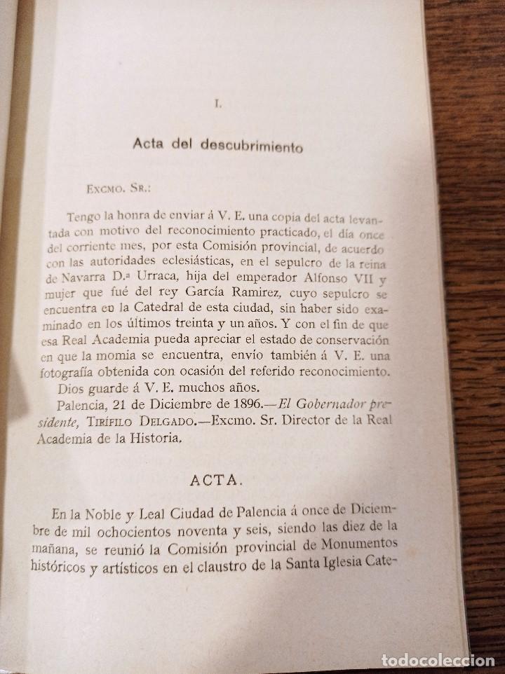 Libros: Comisi&oacute;n provincial de Monumentos. de Palencia.- - El sepulcro de la reina Do&ntilde;a Urraca en la catedra