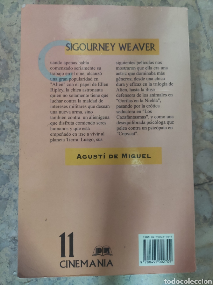 Libros: Sigourney Weaver. Agust&iacute; de Miguel - Foto 2