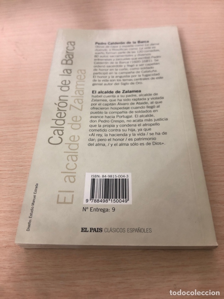 Libros: El alcalde de zalamera -Calder&oacute;n De La Barca - - Foto 2