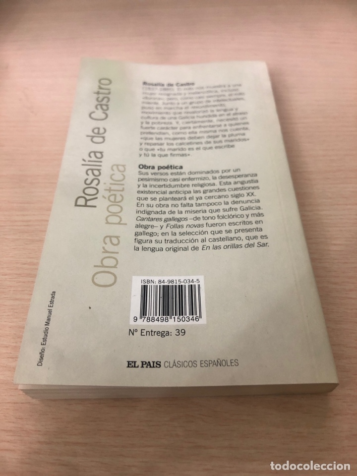 Libros: Rosal&iacute;a De Castro - Obra Po&eacute;tica - - Foto 2