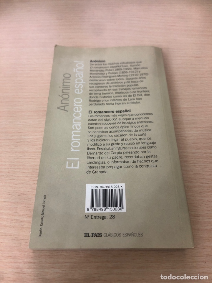 Libros: El romancero espa&ntilde;ol - Foto 2