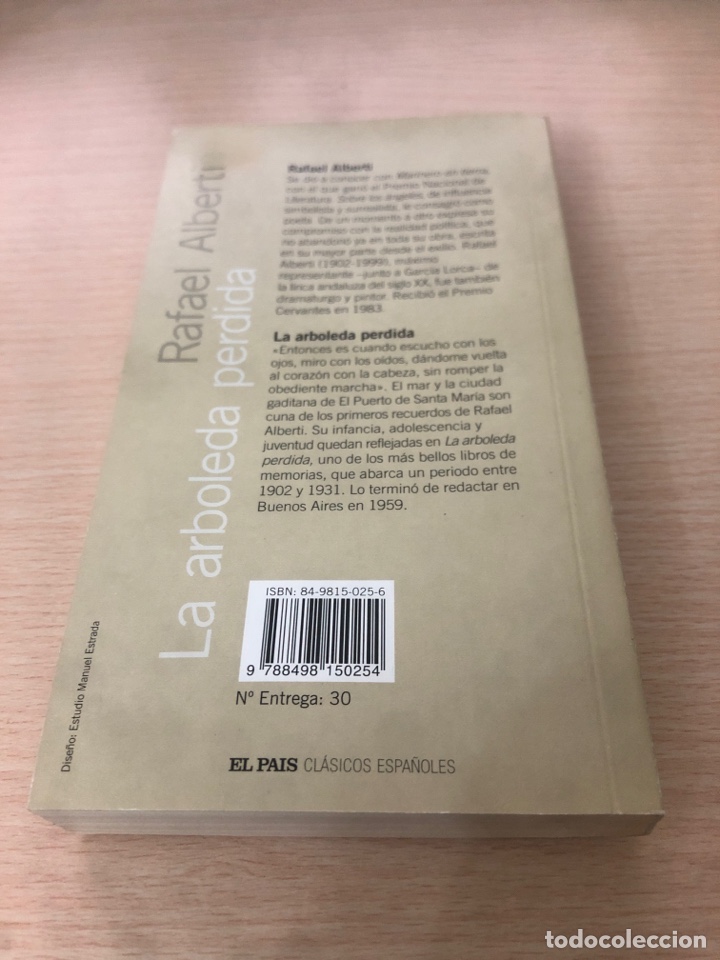 Libros: La arboleda perdida -Rafael Alberti- - Foto 2