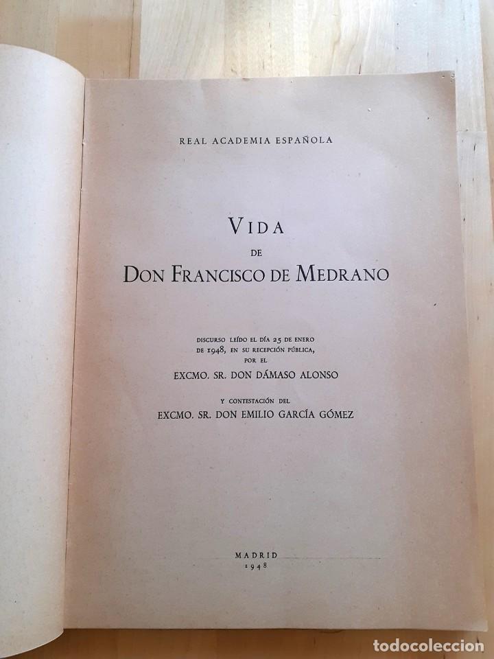 Libros: Alonso, D&aacute;maso - VIDA DE DON FRANCISCO DE MEDRANO - Foto 5