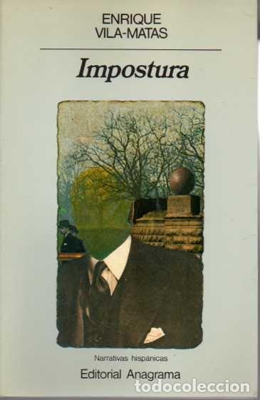 Libros: IMPOSTURA. - VILA-MATAS, Enrique. - Foto 1