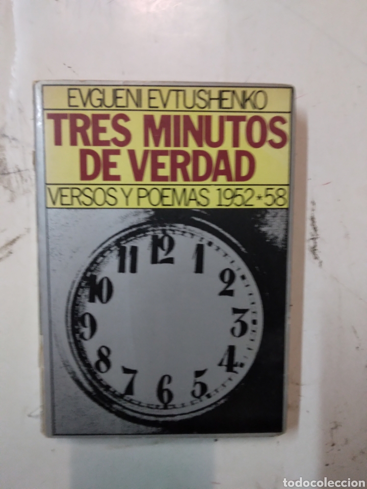 Libros: Evgueni Evtushenko, Tres minutos de verdad - Foto 1