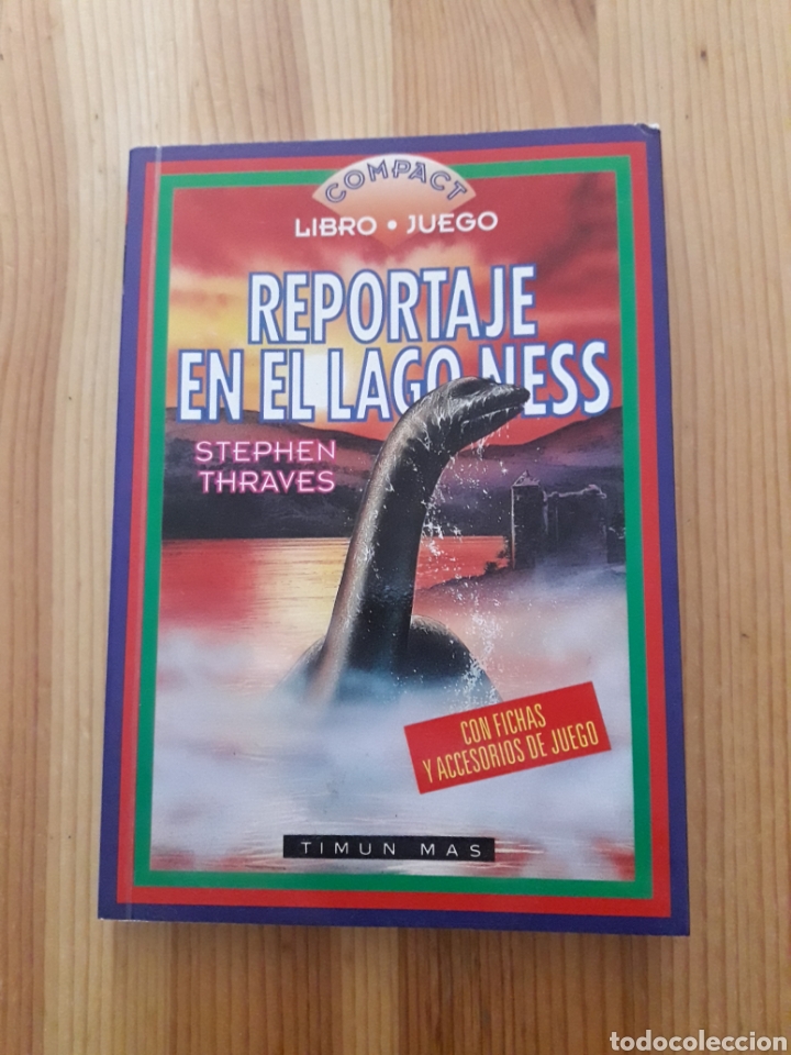 Libros: Reportaje en el lago Ness Stephen Thraves Timun Mas Libro Juego - Foto 1