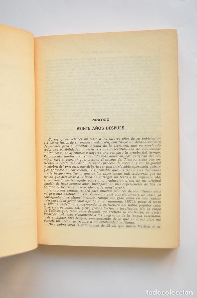 Libros: El d&iacute;a que muri&oacute; Marilyn - MOIX, Terenci - Foto 3