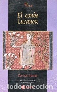 Libros: EL CONDE LUCANOR. - DON JUAN MANUEL. - Foto 1