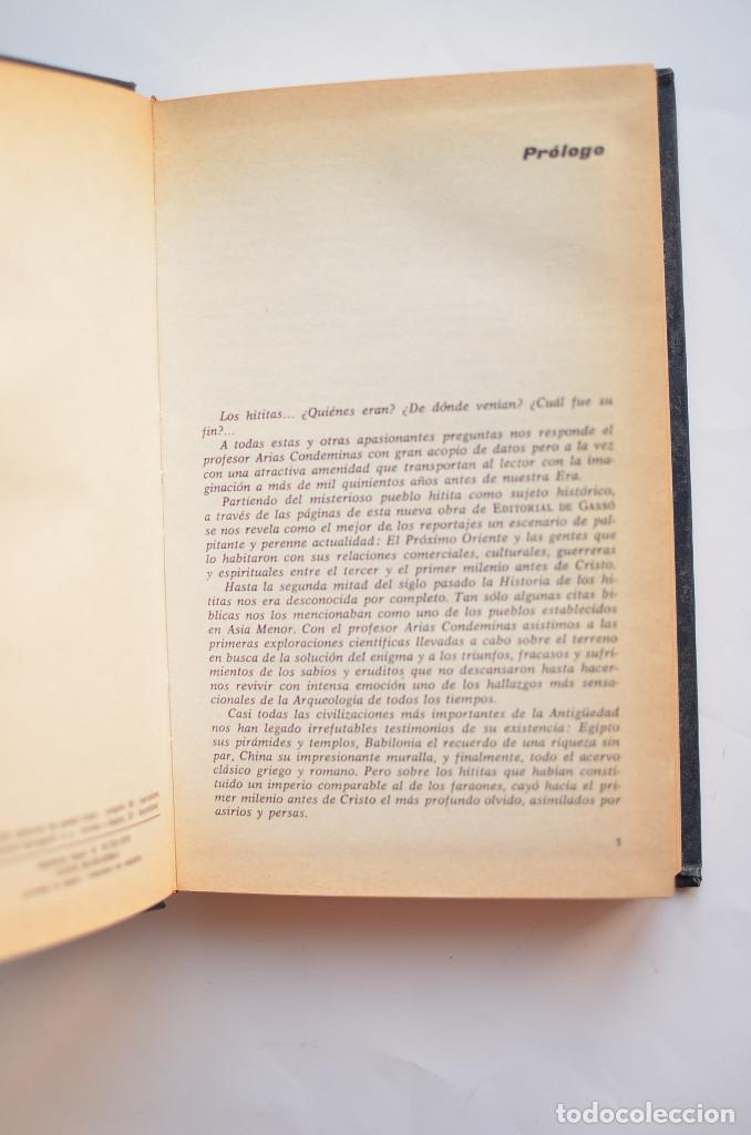 Libros: Los Hititas - ARIAS CONDEMINAS, J. - Foto 3