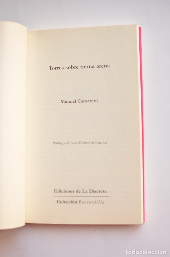 Libros: Torres sobre tierna arena - CAMARERO, Manuel - Foto 2