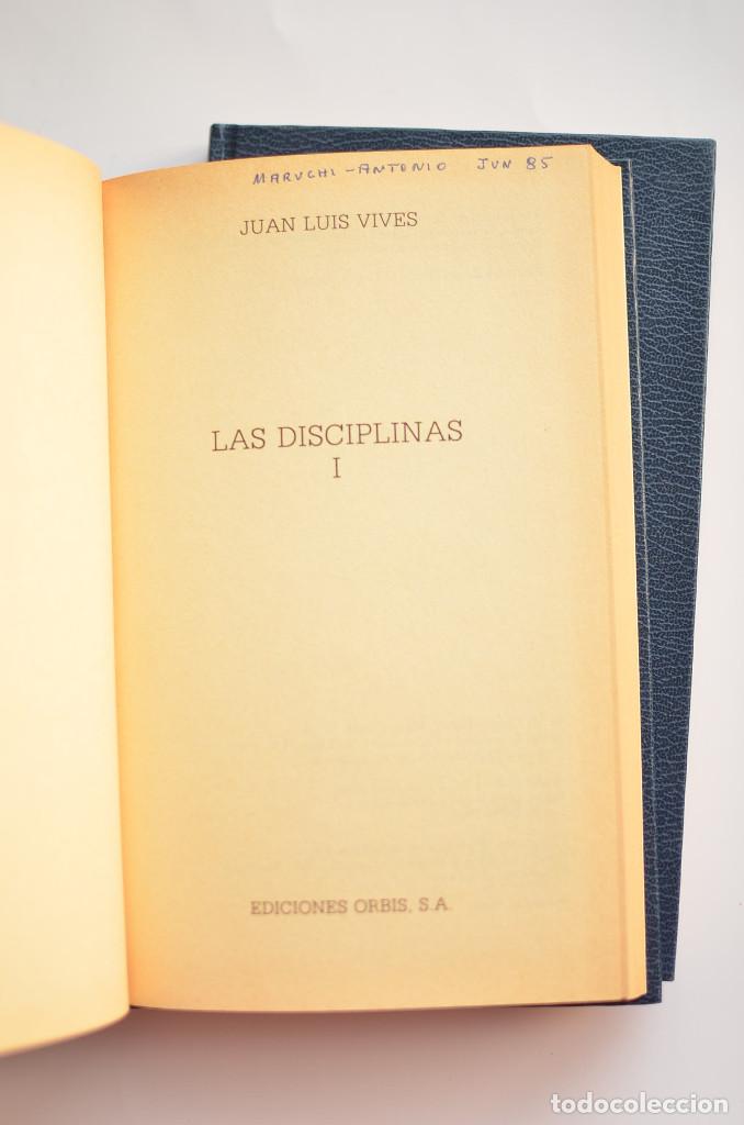 Libros: Las disciplinas - VIVES, Juan Luis - Foto 3