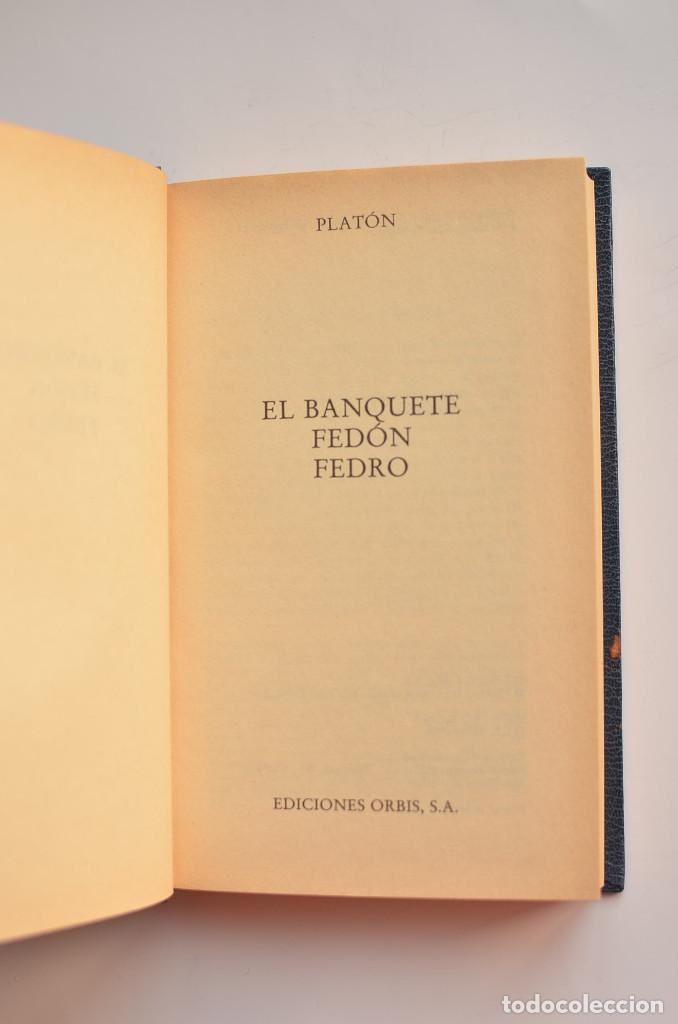 Libros: El banquete - Fed&oacute;n - Fedro - PLAT&Oacute;N - Foto 2
