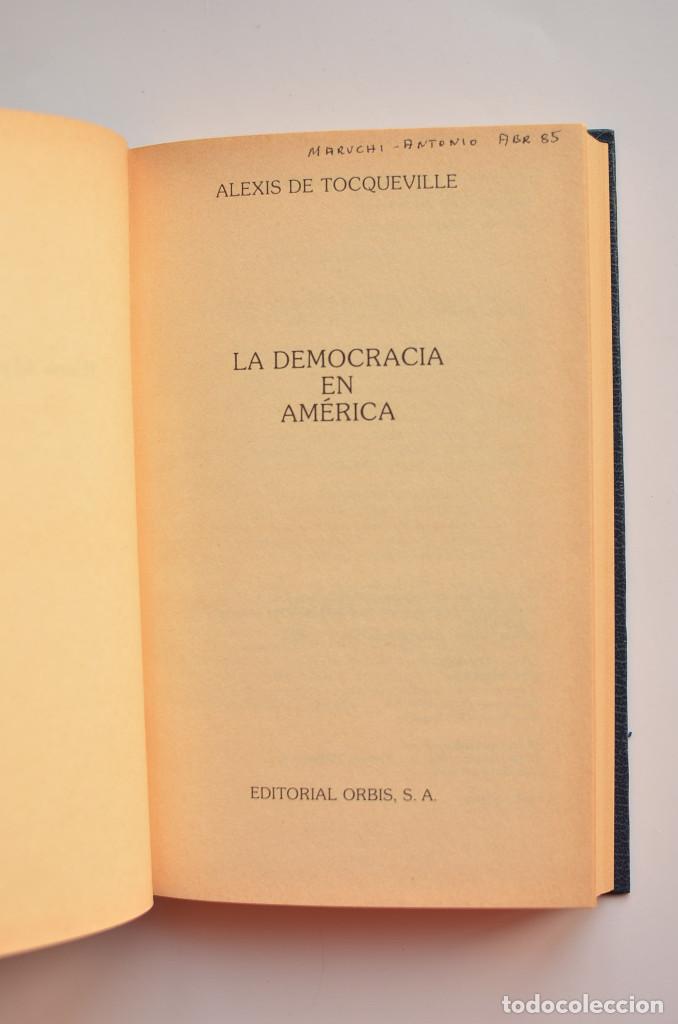 Libros: La democracia en Am&eacute;rica - TOCQUEVILLE, Alexis de - Foto 2