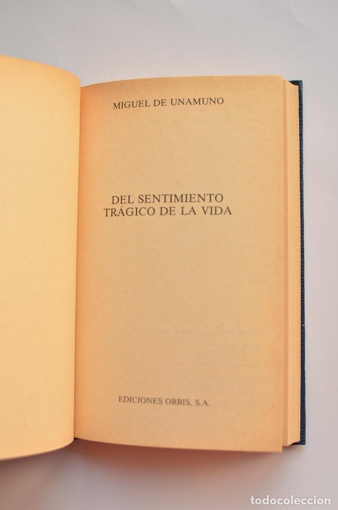 Libros: Del sentimiento tr&aacute;gico de la vida - UNAMUNO, Miguel de - Foto 2