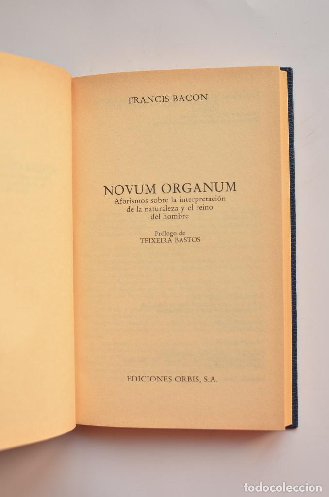 Libros: Novum Organum - BACON, Francis - Foto 2
