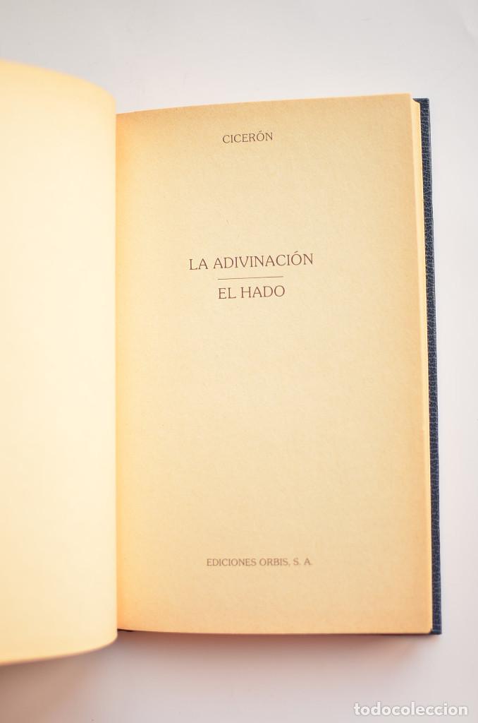 Libros: La adivinaci&oacute;n - El hado - CICER&Oacute;N - Foto 2
